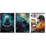 STREET Тетрадка с телчета Gaming А4 60л широк ред