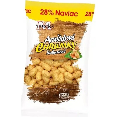 M snacks chrumky kukuričné arašídové 90 g