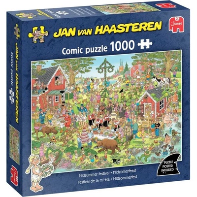 Jumbo Jan Van Haasteren Svätojánsky festival 1000 dielov