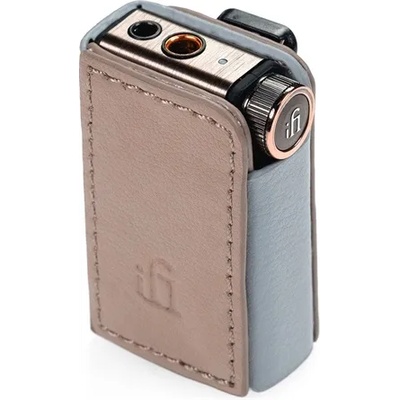 ifi Кожен калъф на ifi GO blu DAC кафяво-сив GO BLU CASE (GO BLU CASE)
