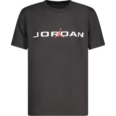 Nike Детска тениска с къс ръкав jordan, Размер 13-15a, Цвят (95d628_ne023bla)