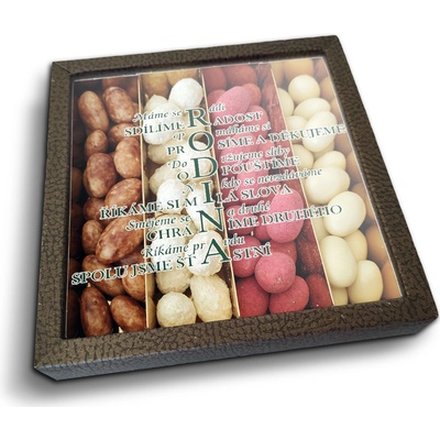 Sablio Mandle v čokoládě Rodina 2 4x 80 g