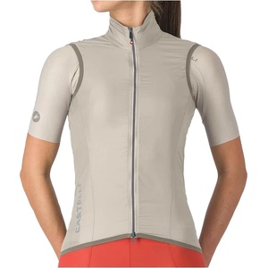 Castelli Дамски елек за колоездене Castelli Women's Aria 2 Vest Cycling vest - Clay (154-0181-0213)