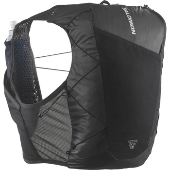 Salomon Active Skin 12L Mens Running Vest - Black