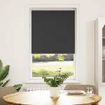 vidaXL Ролетна щора Blackout Black 65x150 cm Ширина на плата 60, 7 cm (4010861)