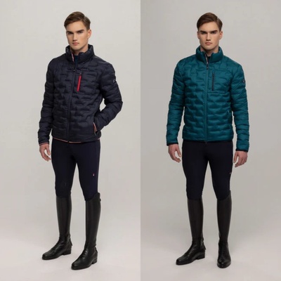 Tommy Hilfiger Bunda Charleston pánská turquoise