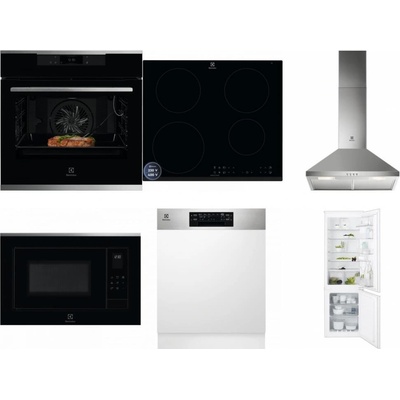 Set Electrolux KOEBP39X + LIR60433B + LFC316X + LMS4253TMX + EEM48300IX + ENT6TF18S