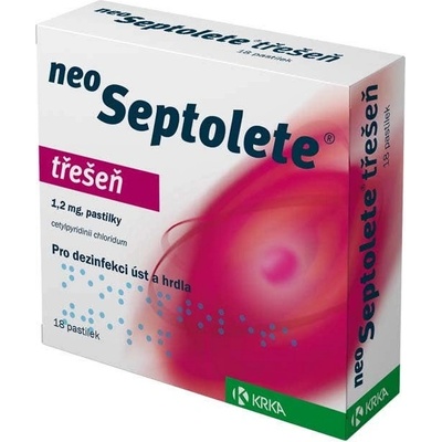 Neoseptolete Čerešňa 18 pastiliek