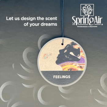 SpringAir Хартиен ароматизатори за кола feelings (143)