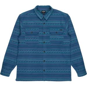 Billabong Мъжка риза с копчета Billabong Offshore Jacquard Flannel Shirt - Real Teal - размер XL (033-2760-0615)