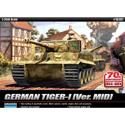 Academy Танк GERMAN TIGER-I Ver. MID " 70 ANNIVERSARY 1944" 1/35 (13287)