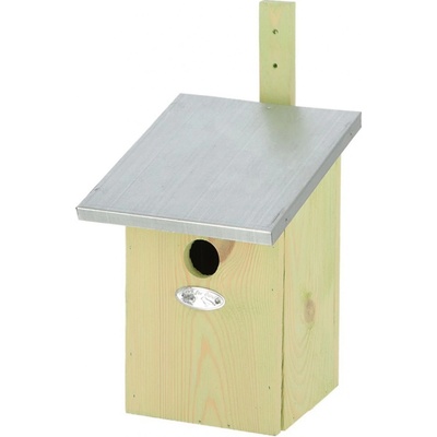 Esschert Design Vtáčia búdka Simi 34 x 17 x 19,5 cm drevo kov hnedá