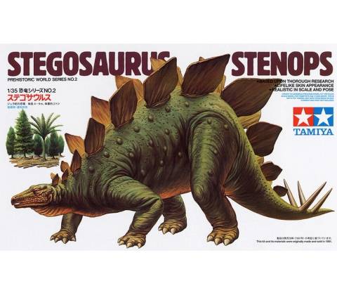 Tamiya Stegosaurus Stenops 1:35