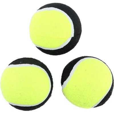 Huhubamboo tenisák žltý 7,6 cm 3 ks