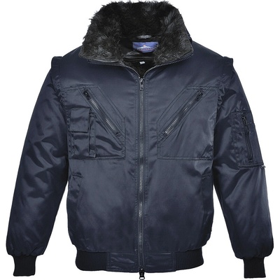 Portwest PJ10 Pilotná bomber bunda tmavomodrá