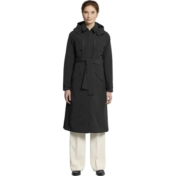 BASIL Палто Basil Mosse trench coat - Black (Jet Black)