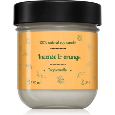 TROPIKALIA Incense & Orange ароматна свещ 170ml