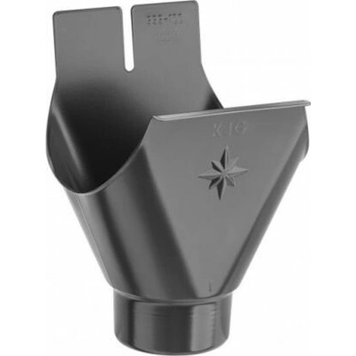 KJG Kotlík žľabový 333 mm Ø 120 mm pozink RAL 7016 antracit