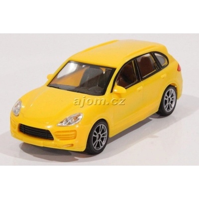 Porsche Cayenne model auta žlutý Mondo Motors 1:43