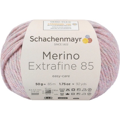 Schachenmayr Merino extrafine 85 Narůžovělý melír 241