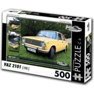 Retro cars - Puzzle VAZ 2101 (1981) - 500 piese