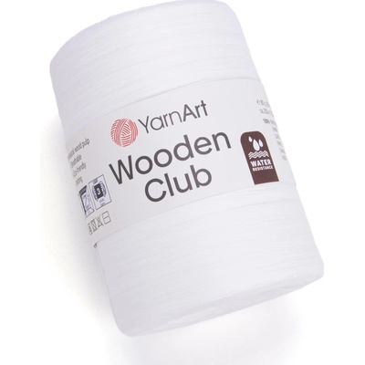 Yarn Art Wooden Club 1601 bílá
