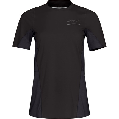 Norrøna Дамска тениска Norrøna Women's Senja Equaliser Lightweight T-Shirt Running shirt - Caviar Black (916-0058-0412)