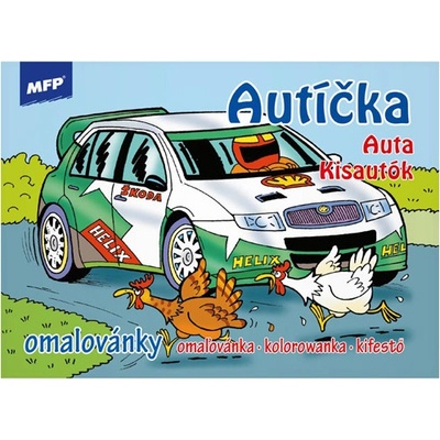 Vymaľovánky A5 MFP Autíčka