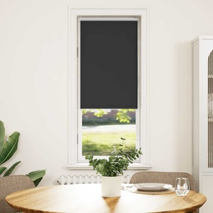 vidaXL Ролетна щора Blackout Black 45x150 cm Ширина на плата 40, 7 cm (4010857)