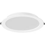 Mexen LDRR вграден LED таванен панел downlight, диаметър 22 см, 18W, Студена - 6500K, 1980 (L210-022-1865-20)