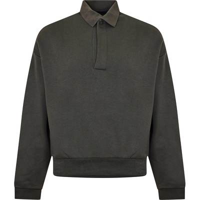 Fear of god essentials Блуза с яка FEAR OF GOD ESSENTIALS Men's Long Sleeve Polo Shirt - Ink
