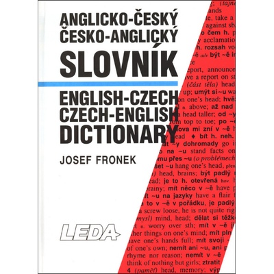Anglickočeský českoanglický slovník