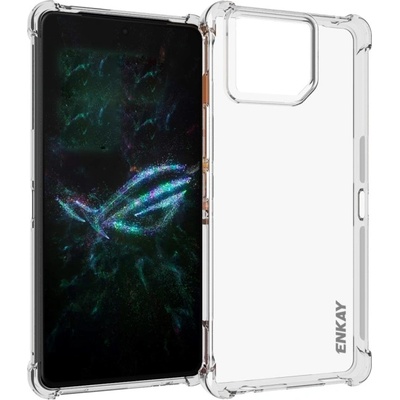 ASUS ROG Phone 9 Pro 5G / Asus ROG Phone 9 5G Удароустойчив ENKAY Силиконов Калъф и Протектор