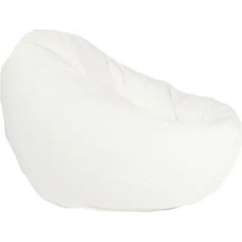 Image 1 of Pufrelax Пуф круша 520л. , Nirvana Gigant - Snowflake, Перящ се калъф, Пълнеж от полистиролни перли, Гама Plush Honey