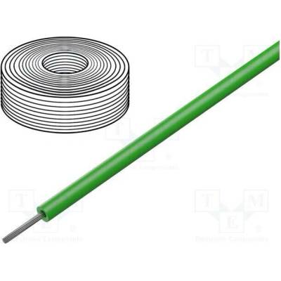 Mueller Electric WI-M-10-25-5 Vodič lanko Cu 1x10AWG silikon zelená 1,1kV 7,5m 10AWG