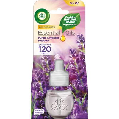 Air Wick tekutá náplň do elektrického prístroja Purple Lavender Meadow - Levanduľa 19 ml
