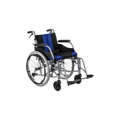 Timago invalidní vozík WA C2600 Premium 48 cm černo-modrý – Zboží Mobilmania