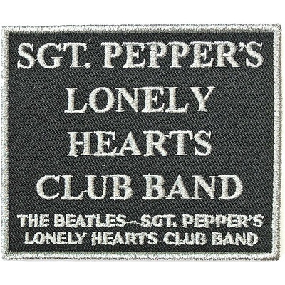 Nažehlovačka The Beatles - Sgt. Pepper's….Black