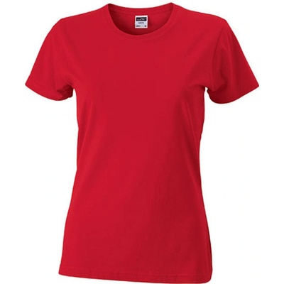James&Nicholson Dámske tričko JN971 Red