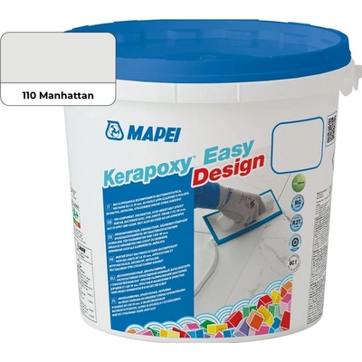 Mapei Škárovacia hmota epoxidová Kerapoxy Easy Design 110, manhatan, 3 kg 5KB011003