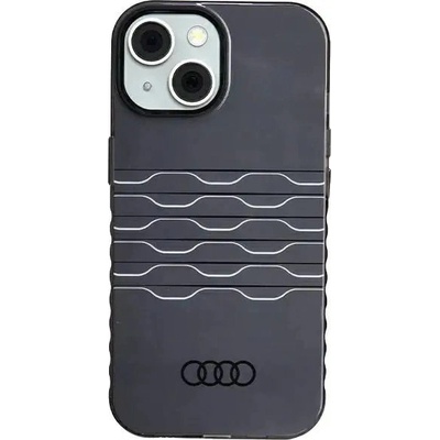 Audi Кейс Audi IML MagSafe за iPhone 15 / 14 / 13, черен (AUDI000051-0)