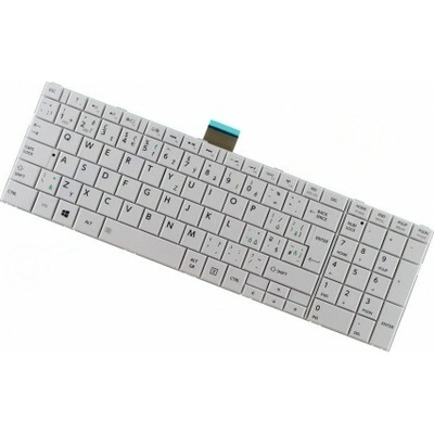 Toshiba Satellite c855-s5308 Klávesnica s rámčekom CZ/SK Biela