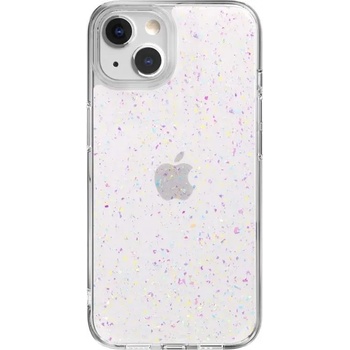 SwitchEasy Starfield Case - дизайнерски хибриден удароустойчив кейс за iPhone 13 (бял)
