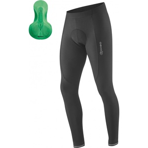 Gonso Мъжки дълъг панталон за колоездене Gonso Sitivo Tight Cycling bottoms - Black / Bright Green - размер 3XL (055-1943-0116)