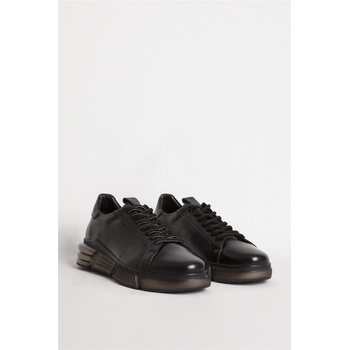 Jacket Club Marcomen Мъжки ежедневни обувки от естествена кожа 16255 - Черни #365101 (365101_Черно)