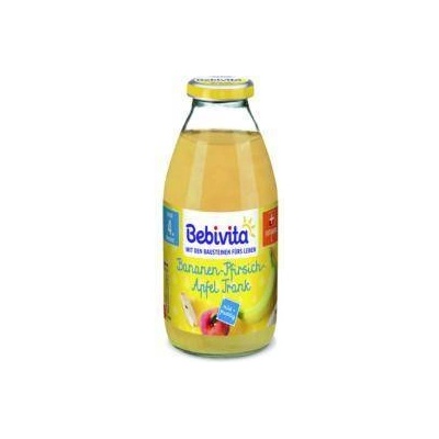 Bebivita Плодова напитка Bebivita, Банани и праскови, 200мл, 9007253100670
