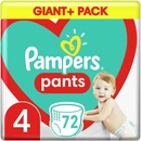 Pampers Pants 4 72 ks