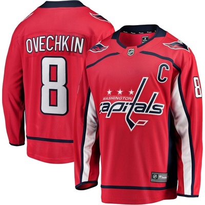 Fanatics Branded Washington Capitals detský hokejový dres # 8 Alexander Ovechkin Breakaway Home Jersey