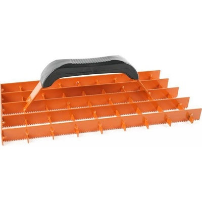 Škrabák mřížový ozubený ocel, 280 x 140 mm, ENPRO