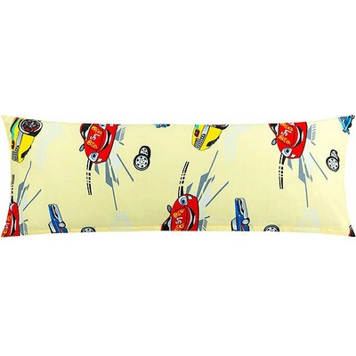 Bellatex závodní auta žlutá 50 x 145 cm